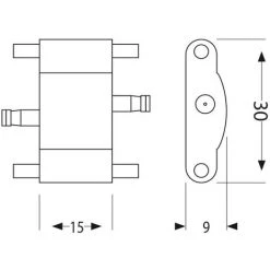 OHM-EASY LED LIGHTING Adaptateur M/M Pour Réglette LED Aluminium 7 OHM-EASY LED LIGHTING Adaptateur M/M Pour Réglette LED Aluminium -Promos Réglette & réglette LED Boutique 18983966 4