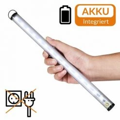 MONZANA Lampe LED Pivotable 180° Miroir Réglette Lumineuse Intérieur Câble USB 100 Lm