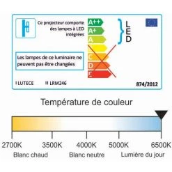 LUTECE-ARC Réglette LED étanche 1200mm 24W 2880 LM 6500K IP65- Interconnectable - Garantie 5 Ans -Promos Réglette & réglette LED Boutique 19322809 3