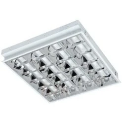 KANLUX Dalle Avec Grille Encastrable 610x595mm Pour Tubes LED T8 4x18W Max REGIS