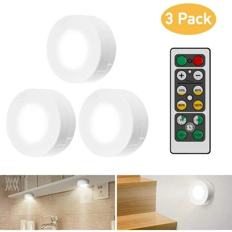 LANGRAY éclairage D'armoire LED Avec Télécommande, éclairage D'armoire 3 Pièces D'éclairage D'armoire éclairage De Nuit LED éclairage D'armoire éclairage D'armoire LED Pour Chambre à Coucher, Armoire, Armoire, Cuisine - Blanc - Blanc 1 LANGRAY éclairage D'armoire LED Avec Télécommande, éclairage D'armoire 3 Pièces D'éclairage D'armoire éclairage De Nuit LED éclairage D'armoire éclairage D'armoire LED Pour Chambre à Coucher, Armoire, Armoire, Cuisine - Blanc - Blanc