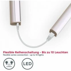 B.K.Licht Réglette LED Pour Cuisine Et Atelier, Platine LED 15W, Longueur 873 Mm, 1200 Lm, Lumière Blanche Neutre 4000K -Promos Réglette & réglette LED Boutique 20408589 5
