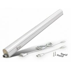 B.K.Licht Réglette LED Pour Cuisine Et Atelier, Platine LED 8W, Longueur 573 Mm, 700 Lm, Lumière Blanche Neutre 4000K