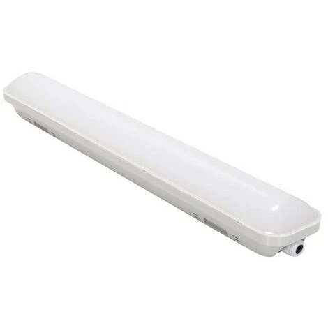 PEREL Plafonnier Led Étanche - Tube - 59 Cm - Blanc Neutre 1 PEREL Plafonnier Led Étanche - Tube - 59 Cm - Blanc Neutre