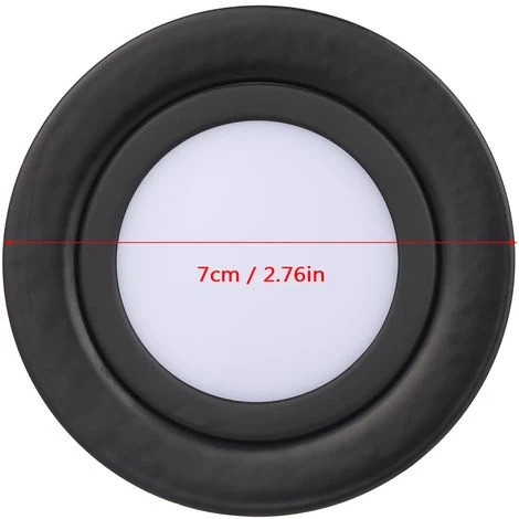 ASUPERMALL Led Sous Cabinet Lampe Puck Lumiere Armoires De Cuisine Meubles Lumieres Led Decoration Vestibule Lampes De Nuit, Argent, 6Pcs 5 ASUPERMALL Led Sous Cabinet Lampe Puck Lumiere Armoires De Cuisine Meubles Lumieres Led Decoration Vestibule Lampes De Nuit, Argent, 6Pcs – Image 5