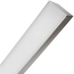 LEDKIA Barre Linéaire LED New Turner 40W (UGR19) Blanc Chaud 3000K Argent - Blanc Chaud 3000K Argent