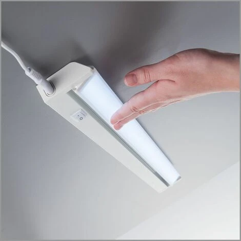 B.K.LICHT Réglette LED Orientable 230V 9W éclairage Plan De Travail Cuisine Atelier Armoire Placard 4 B.K.LICHT Réglette LED Orientable 230V 9W éclairage Plan De Travail Cuisine Atelier Armoire Placard – Image 4