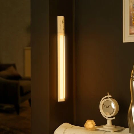 MANTA Réglette LED Barre Lumineuse éclairage Lampe De Placard Avec Détecteur Mouvement Rechargeable 3000K Blanc Chaud 5 MANTA Réglette LED Barre Lumineuse éclairage Lampe De Placard Avec Détecteur Mouvement Rechargeable 3000K Blanc Chaud – Image 5