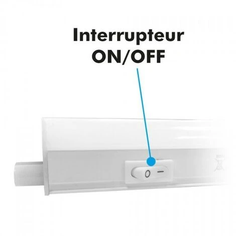 ARUM LIGHTING Réglette Avec Tube LED Intégré T5 10W 60 Cm | Température De Couleur: Blanc Froid 6000K 4 ARUM LIGHTING Réglette Avec Tube LED Intégré T5 10W 60 Cm | Température De Couleur: Blanc Froid 6000K – Image 4