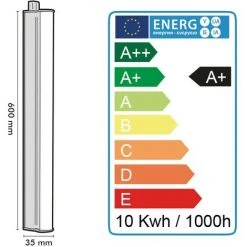 ARUM LIGHTING Réglette Avec Tube LED Intégré T5 10W 60 Cm | Température De Couleur: Blanc Froid 6000K 9 ARUM LIGHTING Réglette Avec Tube LED Intégré T5 10W 60 Cm | Température De Couleur: Blanc Froid 6000K -Promos Réglette & réglette LED Boutique 23419437 5