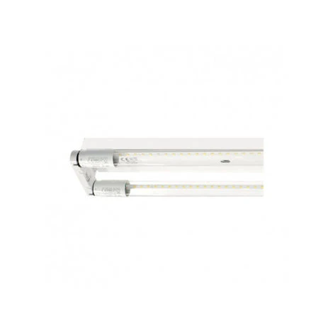 Support Double Tube Led T8 1200MM - Phase/Neutre De Même Coté - Vision-el 2 Support Double Tube Led T8 1200MM - Phase/Neutre De Même Coté - Vision-el – Image 2