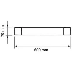 OPTONICA Réglette LED De Bureau 20W 60cm 1600lm Équivalent 100W - Blanc Naturel 4000K 5 OPTONICA Réglette LED De Bureau 20W 60cm 1600lm Équivalent 100W - Blanc Naturel 4000K -Promos Réglette & réglette LED Boutique 26599127 3