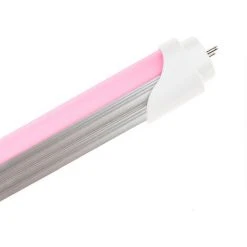 Tube LED T8 1200 Mm 20W Rose Spécial Boucher (Connexion 1 Latérale) Rose | IluminaShop