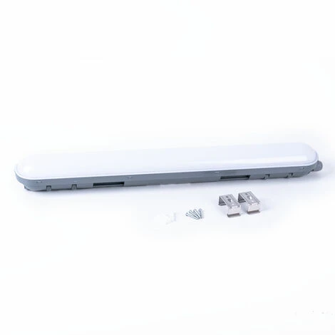 ETC-SHOP Lot De 2 Lampes SMD LED 18 Watts Tube De Plafond Pour Hall D'entrepôt Lampes 6000 K Lumière Du Jour Pour Atelier 5 ETC-SHOP Lot De 2 Lampes SMD LED 18 Watts Tube De Plafond Pour Hall D'entrepôt Lampes 6000 K Lumière Du Jour Pour Atelier – Image 5