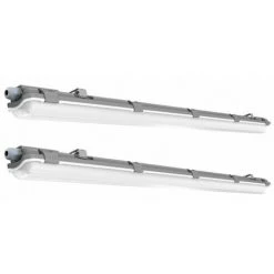 ETC-SHOP Ensemble De 2 Tubes LED, Baignoires, Lampes, Entrepôts, Halls, Plafonds, Lumières, Garages, éclairage à La Lumière Du Jour