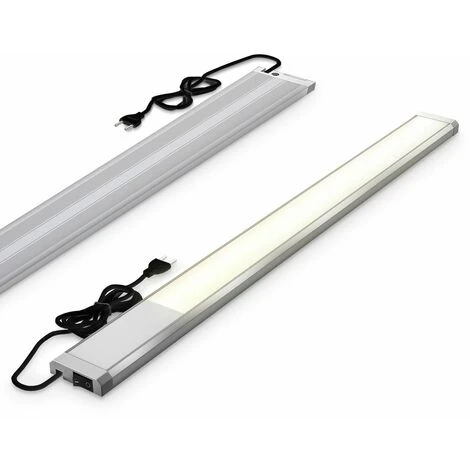 B.K.Licht I Réglette LED De 10 W I 1100 Lumens I Longueur : 57,5 Cm I 3 000K Couleur De Lumière Blanche Chaude I IP20 I Lampe D'armoire I Lampe De Cuisine I Lampe D'atelier 1 B.K.Licht I Réglette LED De 10 W I 1100 Lumens I Longueur : 57,5 Cm I 3 000K Couleur De Lumière Blanche Chaude I IP20 I Lampe D'armoire I Lampe De Cuisine I Lampe D'atelier