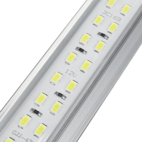 MANTA 1pc 12V 48LED Barre De Bande Lumineuse Intérieure De Voiture Lampe De Bande Blanche Avec Interrupteur 5 MANTA 1pc 12V 48LED Barre De Bande Lumineuse Intérieure De Voiture Lampe De Bande Blanche Avec Interrupteur – Image 5