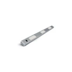 CALI Réglette Pour Cuisine ALBAN LED Avec Hand Sensor - Aluminium Silver - Led Intégrée 3x2W 600Lm 3000K - IP20 CLII - Silver