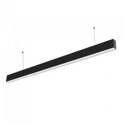 Suspension Linéaire LED 120cm 40W Interconnectable NOIR - Noir - SILAMP - Noir
