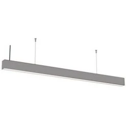 Suspension Linéaire LED 120cm 40W Interconnectable GRIS - SILAMP