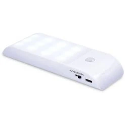 ASUPERMALL Pir Detecteur De Mouvement Led Night Light Usb Rechargeable Corps Humain Lampe A Induction Pour Armoire / Penderie / Cabinet / Armoires / Escaliers / Hall D'Entree, Blanc 9 ASUPERMALL Pir Detecteur De Mouvement Led Night Light Usb Rechargeable Corps Humain Lampe A Induction Pour Armoire / Penderie / Cabinet / Armoires / Escaliers / Hall D'Entree, Blanc -Promos Réglette & réglette LED Boutique 30043994 5