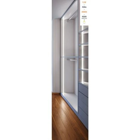 GEFOM Réglette Ultra Fine 50 Cm - LED 5,5w - Concept Helios 500 MM 5 GEFOM Réglette Ultra Fine 50 Cm - LED 5,5w - Concept Helios 500 MM – Image 5