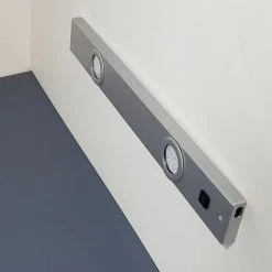 Paris Prix - Réglette Led Pour Cuisine "roméo" 55cm Argent