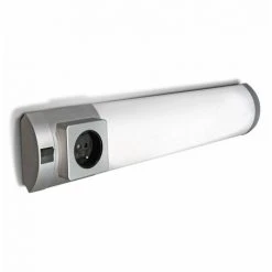 Paris Prix - Réglette Led Pour Cuisine "eva" 44cm Blanc & Argent