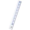 HAPPYSHOPPING Lampe A Capteur A Long Corps A LED, Longue Lumiere Blanche (livree Sans Batterie) - Longue Lumiere Blanche (livree Sans Batterie)