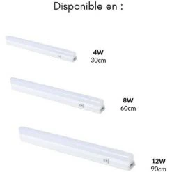 Tube Néon LED T5 30cm 4W 2 Têtes Avec Interrupteur - Blanc Chaud 2300K - 3500K - SILAMP - Blanc Chaud 2300K - 3500K 7 Tube Néon LED T5 30cm 4W 2 Têtes Avec Interrupteur - Blanc Chaud 2300K - 3500K - SILAMP - Blanc Chaud 2300K - 3500K -Promos Réglette & réglette LED Boutique 34691156 3