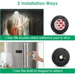 THSINDE Lampes De Placard, Lampes à Détecteur De Mouvement D'intérieur, Lampes De Placard à LED Alimentées Par Batterie, Veilleuses De Sport Fixées à N'importe Quel Endroit, Lampes D'escalier, Appliques Murales, Utilisées Dans Les Couloirs, Les Chambres, Les Cuis 8 THSINDE Lampes De Placard, Lampes à Détecteur De Mouvement D'intérieur, Lampes De Placard à LED Alimentées Par Batterie, Veilleuses De Sport Fixées à N'importe Quel Endroit, Lampes D'escalier, Appliques Murales, Utilisées Dans Les Couloirs, Les Chambres, Les Cuis -Promos Réglette & réglette LED Boutique 35099473 4