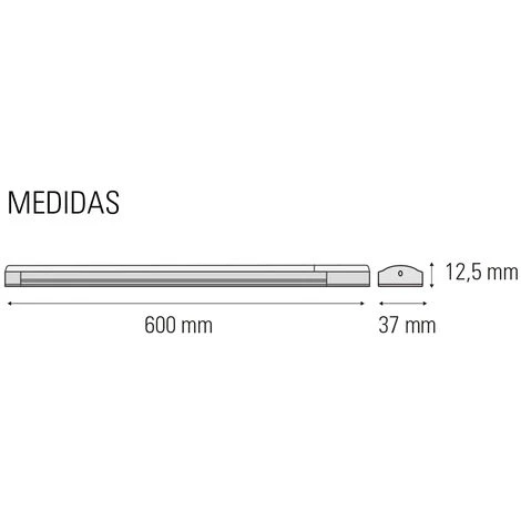 Réglette LED 5,5W 380lm 6000K Avec Interrupteur Sans Contact CALYPSO LUXFORM 4 Réglette LED 5,5W 380lm 6000K Avec Interrupteur Sans Contact CALYPSO LUXFORM – Image 4