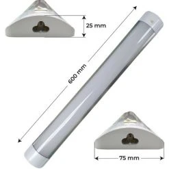 LED ATOMANT SL Luminaire LED Lineal Surface Avec Commutateur 60cm 20W 1700LM 6500K | Blanc Froid 6500K - Pack 1 Pce. - Blanc Froid 6500K 8 LED ATOMANT SL Luminaire LED Lineal Surface Avec Commutateur 60cm 20W 1700LM 6500K | Blanc Froid 6500K - Pack 1 Pce. - Blanc Froid 6500K -Promos Réglette & réglette LED Boutique 36290990 4