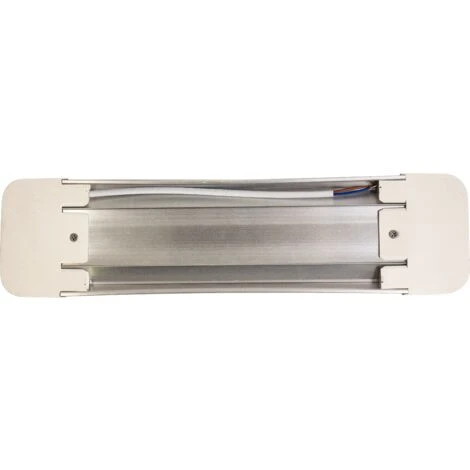 FOX REGLETTE LED PLATE AVEC INTERRUPTEUR 30cm 9W 720LM 3000K - IP20 - Blanc 2 FOX REGLETTE LED PLATE AVEC INTERRUPTEUR 30cm 9W 720LM 3000K - IP20 - Blanc – Image 2