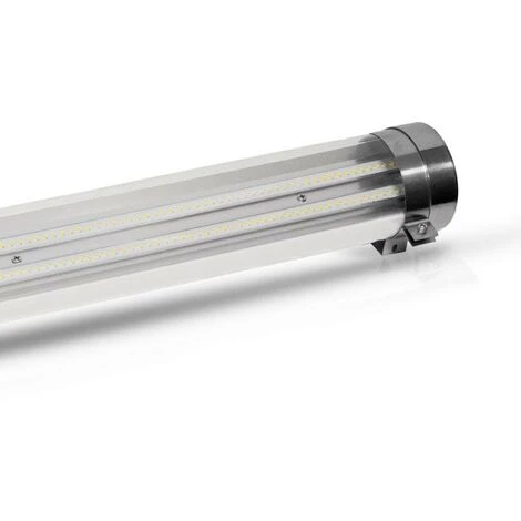 MIIDEX LIGHTING Tubulaire LED Intégrées 60W 1550 Mm Traversant | Blanc-chaud-3000k - Transparent 2 MIIDEX LIGHTING Tubulaire LED Intégrées 60W 1550 Mm Traversant | Blanc-chaud-3000k - Transparent – Image 2
