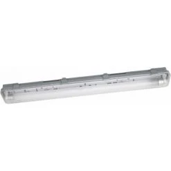 LEDVANCE, S.A.U LEDVANCE Bande Lumineuse LED Pour Plafond, G13, SUBMARINE® / 8 W, 220…240 V, Angle De Rayonnement: 140°, Cool White, 4000 K, Matériau: Acrylnitril-Butadien-Styrol-Copolymer (ABS), IP65 - Grau