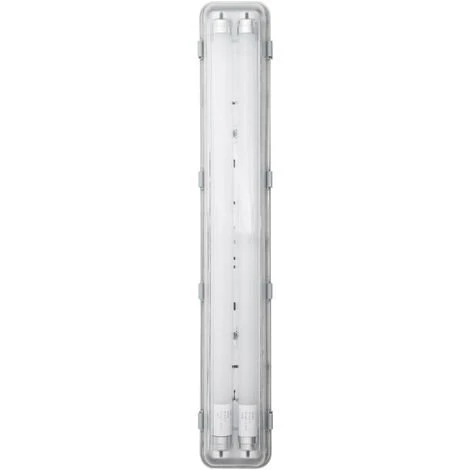 LEDVANCE, S.A.U LEDVANCE Bande Lumineuse LED Pour Plafond, G13, SUBMARINE® / 16 W, 220…240 V, Angle De Rayonnement: 140°, Cool White, 4000 K, Matériau: Acrylnitril-Butadien-Styrol-Copolymer (ABS), IP65, Pack De 2 - Grau 3 LEDVANCE, S.A.U LEDVANCE Bande Lumineuse LED Pour Plafond, G13, SUBMARINE® / 16 W, 220…240 V, Angle De Rayonnement: 140°, Cool White, 4000 K, Matériau: Acrylnitril-Butadien-Styrol-Copolymer (ABS), IP65, Pack De 2 - Grau – Image 3