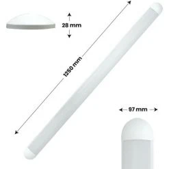 LED ATOMANT SL Luminaire LED Lineal Surface Slim Plus 125cm 72W 7200LM | Blanc Froid 6500K - Pack 1 Pce. -Promos Réglette & réglette LED Boutique 40375324 4