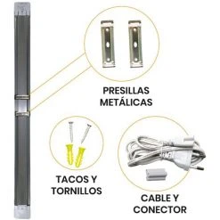 LED ATOMANT SL Luminaire LED Lineal Surface Avec Commutateur 120cm 40W 3300LM 6500K | Blanc Froid 6500K - Pack 1 Pce. - Blanc Froid 6500K 9 LED ATOMANT SL Luminaire LED Lineal Surface Avec Commutateur 120cm 40W 3300LM 6500K | Blanc Froid 6500K - Pack 1 Pce. - Blanc Froid 6500K -Promos Réglette & réglette LED Boutique 40375388 5