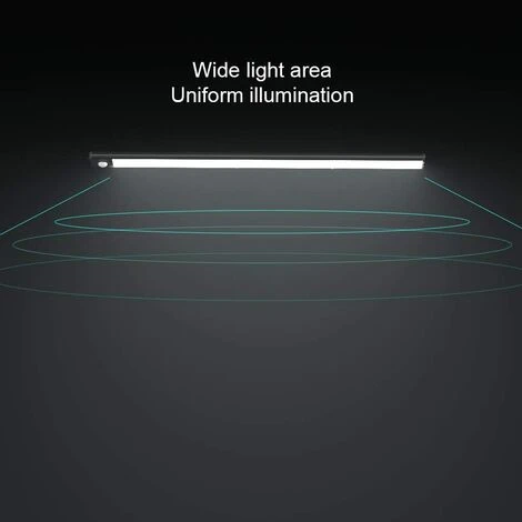 BETTERLIFE BETTE Lot De 2 Lampes D'armoire à Détecteur De Mouvement à LED, 150LM, Lampes De Cuisine Avec Batterie Rechargeable, éclairage USB, Auto/marche/arrêt 4 BETTERLIFE BETTE Lot De 2 Lampes D'armoire à Détecteur De Mouvement à LED, 150LM, Lampes De Cuisine Avec Batterie Rechargeable, éclairage USB, Auto/marche/arrêt – Image 4