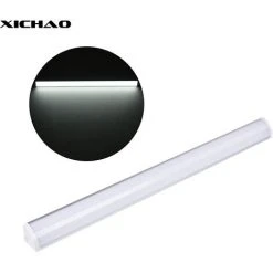 XICHAO Réglette LED 60cm, 30W, Blanc Froid LED Tube Light, Réglette Pour Bureau, Garage, Chambre, Salon
