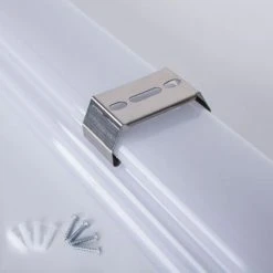 ETC-SHOP Plafonnier D'atelier LED 120 Cm étanche à L'humidité Blanc Neutre, Tube IP65, 1x LED 24W 3840lm 4500K, Garage En Sous-sol, Lot De 4 -Promos Réglette & réglette LED Boutique 41893946 4