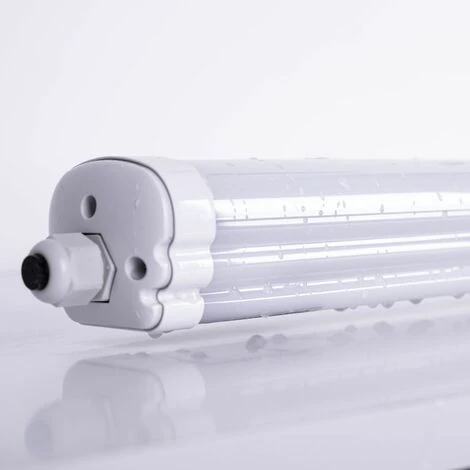 ETC-SHOP Plafonnier D'atelier LED 120 Cm étanche à L'humidité Blanc Neutre, Tube IP65, 1x LED 24W 3840lm 4500K, Garage En Sous-sol, Lot De 6 4 ETC-SHOP Plafonnier D'atelier LED 120 Cm étanche à L'humidité Blanc Neutre, Tube IP65, 1x LED 24W 3840lm 4500K, Garage En Sous-sol, Lot De 6 – Image 4