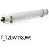 MIIDEX LIGHTING Tubulaire LED 20W (180W) IP67 Opale 600 Mm Chainable Blanc Jour 4000°K
