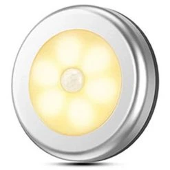 Lampe LED Sans Fil Avec Détecteur De Mouvement Pour Placard, Escalier, Couloir, Cuisine, Chambre à Coucher (6pcs) Irisfr (coquille D'argent (lumière Chaude) 7 Lampe LED Sans Fil Avec Détecteur De Mouvement Pour Placard, Escalier, Couloir, Cuisine, Chambre à Coucher (6pcs) Irisfr (coquille D'argent (lumière Chaude) -Promos Réglette & réglette LED Boutique 44090340 3