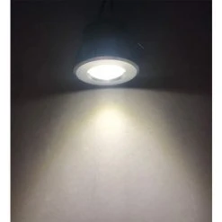 Mini Spots LED Encastrables, 3 W, Blanc Chaud, Pour Vitrine, Station D'intérieur, éclairage De Plaque De Plâtre, Avec Transformateur Lot De 4 Irisfr（argent) -Promos Réglette & réglette LED Boutique 44090702 3