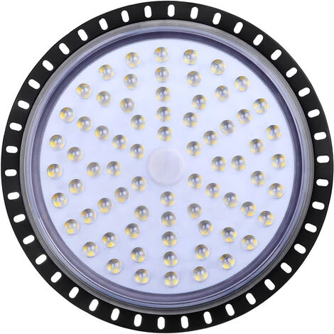 XICHAO 300W UFO High Bay Lumière, Projecteur LED 6500K Blanc Froid Spot Interieur Exterieur Lumière, Pour Garage Usine Atelier Gymnase 2 XICHAO 300W UFO High Bay Lumière, Projecteur LED 6500K Blanc Froid Spot Interieur Exterieur Lumière, Pour Garage Usine Atelier Gymnase – Image 2