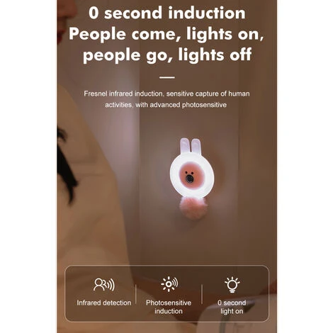 ASUPERMALL Detecteur De Mouvement Veilleuse Corps Humain Lampe A Induction Magneti-C Design 2 Modes D'Eclairage Pour Chambre De Chevet Armoire,Blanc 4 ASUPERMALL Detecteur De Mouvement Veilleuse Corps Humain Lampe A Induction Magneti-C Design 2 Modes D'Eclairage Pour Chambre De Chevet Armoire,Blanc – Image 4