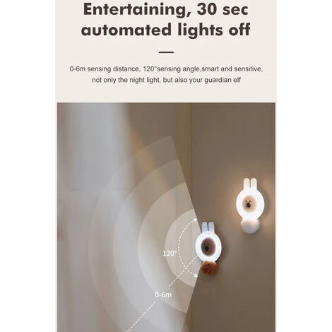 ASUPERMALL Detecteur De Mouvement Veilleuse Corps Humain Lampe A Induction Magneti-C Design 2 Modes D'Eclairage Pour Chambre De Chevet Armoire,Blanc 5 ASUPERMALL Detecteur De Mouvement Veilleuse Corps Humain Lampe A Induction Magneti-C Design 2 Modes D'Eclairage Pour Chambre De Chevet Armoire,Blanc – Image 5