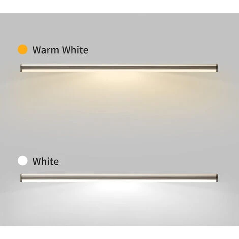 ASUPERMALL Éclairage Sous Armoire Activé Par Vague De Main Bricolage Autocollant Sous Éclairage De Comptoir Aimant Mural Barre Lumineuse Usb Capteur De Mouvement Veilleuse Pour Placards Cuisine Escaliers Placard, 20cm, Blanc Chaud - 20cm, Blanc Chaud 3 ASUPERMALL Éclairage Sous Armoire Activé Par Vague De Main Bricolage Autocollant Sous Éclairage De Comptoir Aimant Mural Barre Lumineuse Usb Capteur De Mouvement Veilleuse Pour Placards Cuisine Escaliers Placard, 20cm, Blanc Chaud - 20cm, Blanc Chaud – Image 3